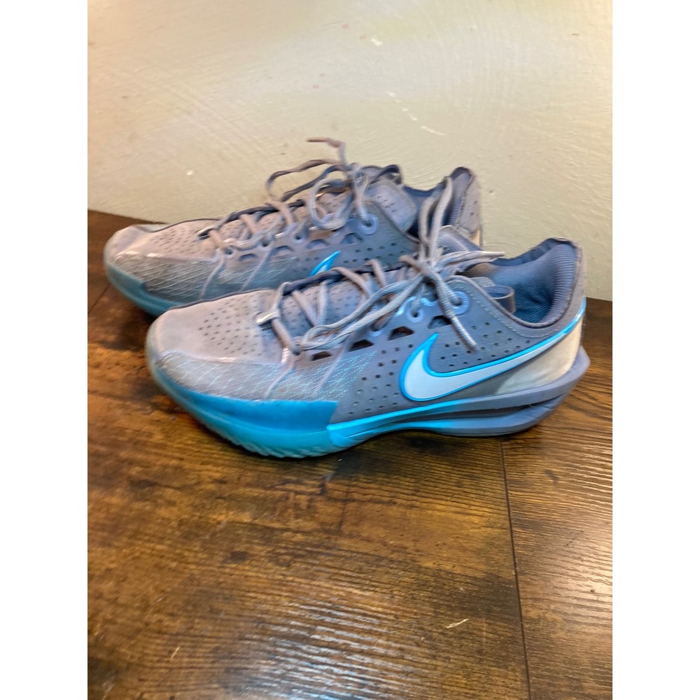 Nike Air Zoom GT Cut 3 Mens 8 Slate Baltic Blue Basketball Shoes DV2913-402